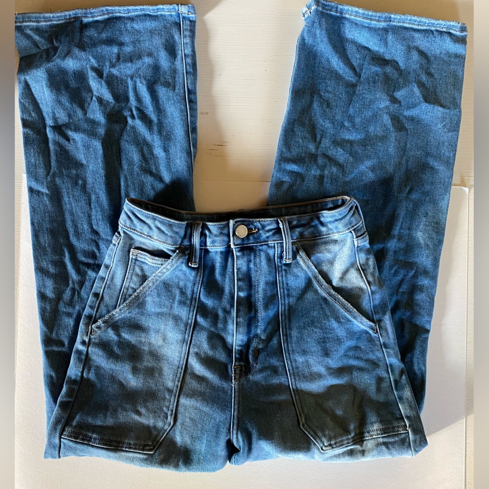 Warm High-rise Jeans